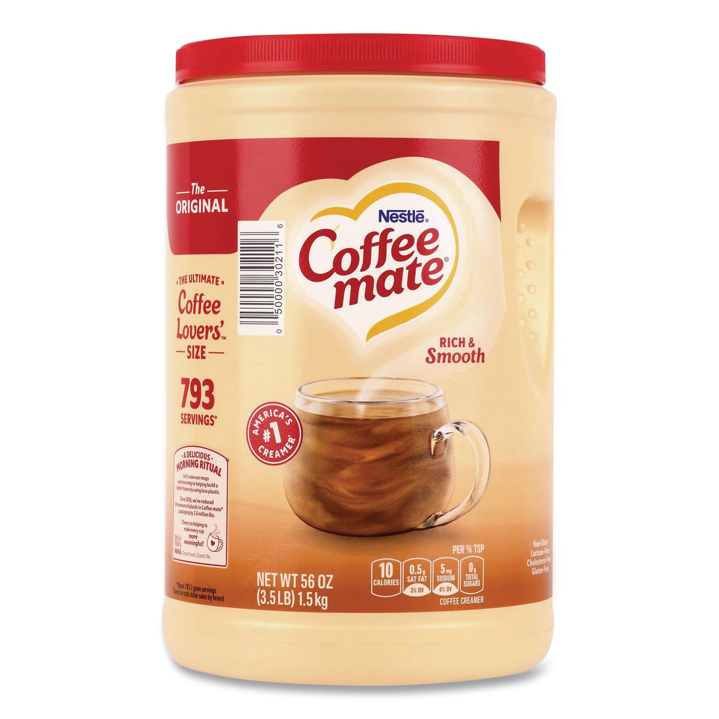 Coffee mate® Original Powdered Coffee Creamer, 56 oz Canister (GRR22002633)