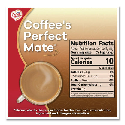 Coffee mate® Original Powdered Coffee Creamer, 56 oz Canister (GRR22002633)