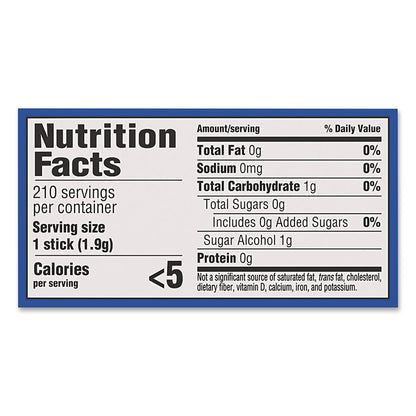 Trident® Sugar-Free Gum, Original Mint, 14 Sticks/Pack, 15 Packs/Carton (GRR22002639)