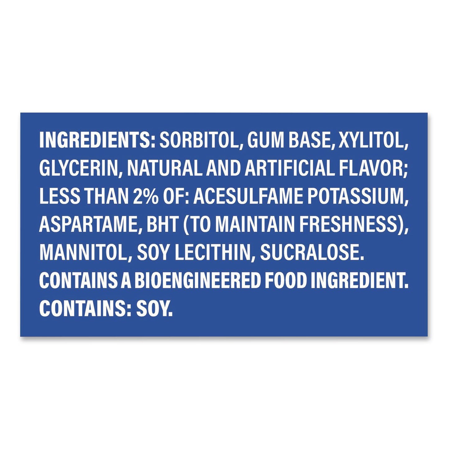 Trident® Sugar-Free Gum, Original Mint, 14 Sticks/Pack, 15 Packs/Carton (GRR22002639)