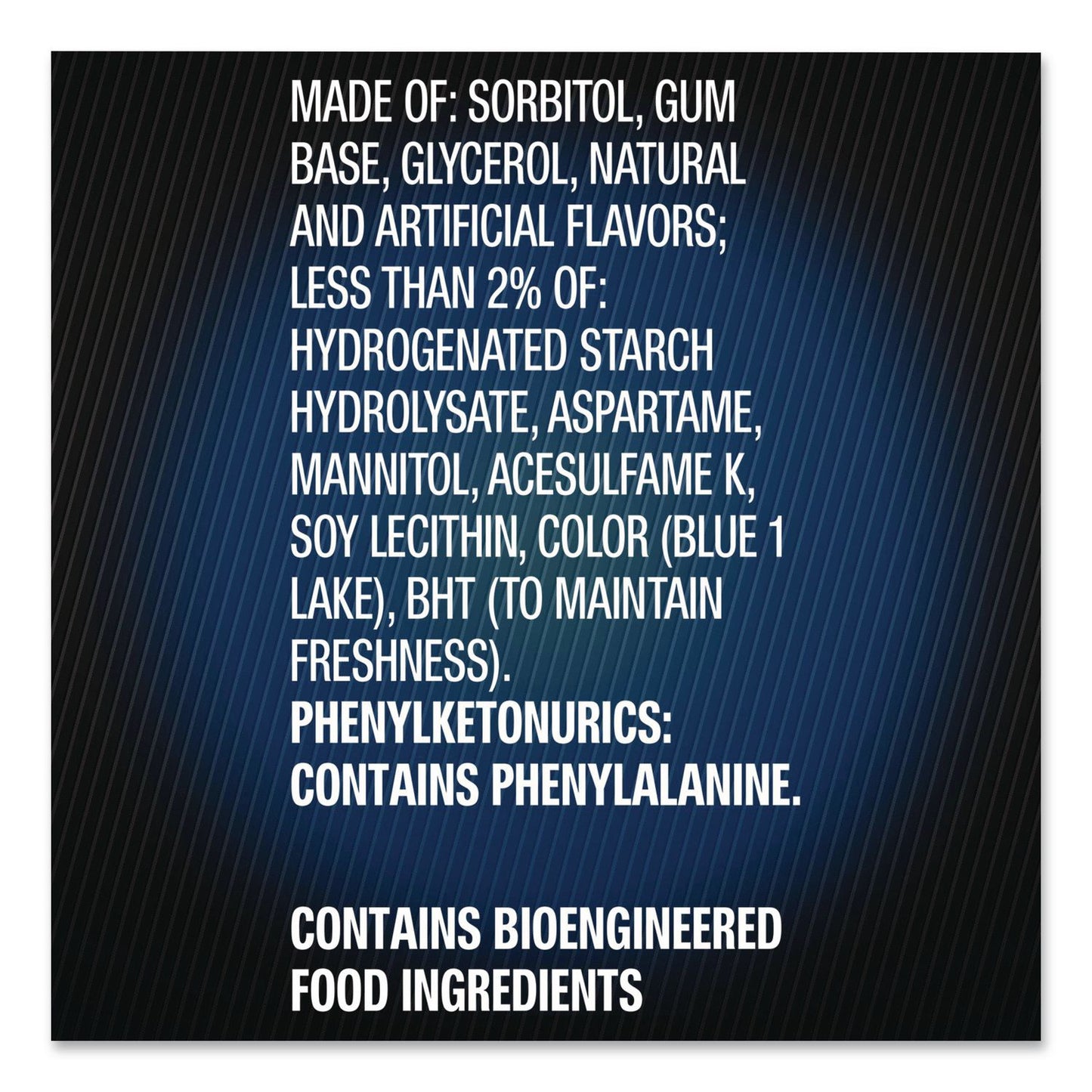 Wrigley's® 5 Gum, Peppermint Cobalt, 15 Sticks/Pack, 10 Packs/Carton (GRR22002640)