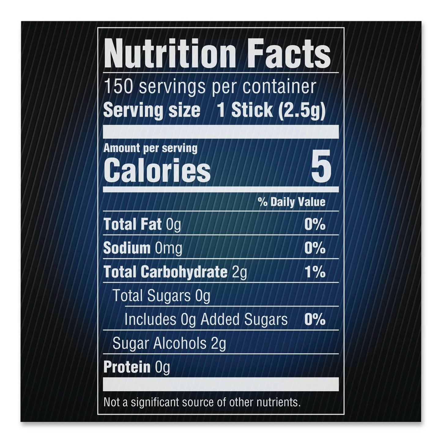 Wrigley's® 5 Gum, Peppermint Cobalt, 15 Sticks/Pack, 10 Packs/Carton (GRR22002640)
