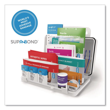 SUREFILL™ 10 Series First Aid Kit, 72 Pieces, Plastic Case (AOHAK10W)