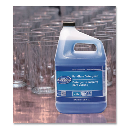 Luster™ Professional Bar Glass Detergent, 1 gal Bottle, 4/Carton (PPL45906)