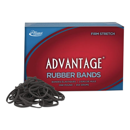 Alliance® Multi-Purpose Rubber Band, Size 30, 0.04" Gauge, Black, 1 lb Box, 1,150 Bands/Box (ALL57305)