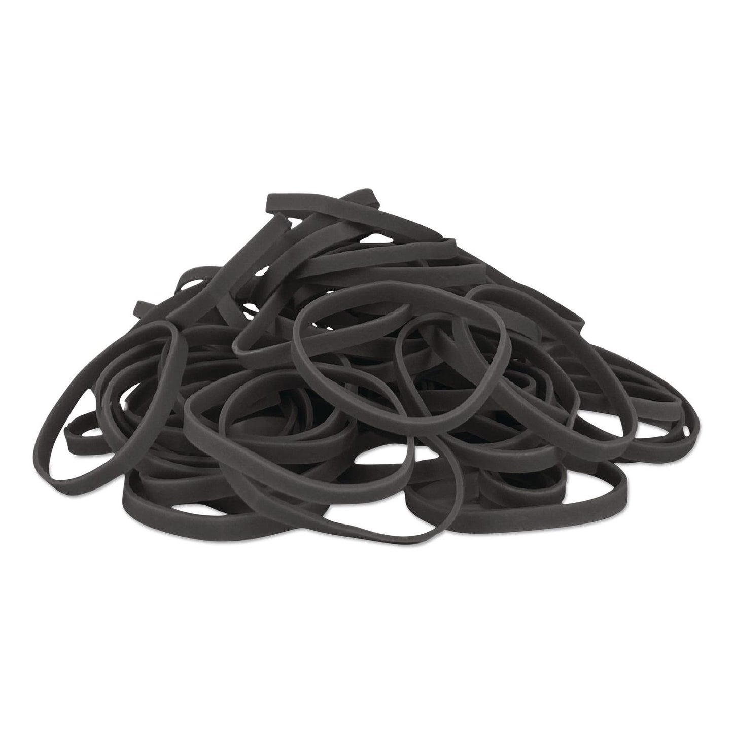 Alliance® Multi-Purpose Rubber Band, Size 30, 0.04" Gauge, Black, 1 lb Box, 1,150 Bands/Box (ALL57305)