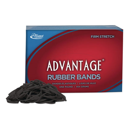 Alliance® Advantage Classic Black Rubber Bands, Size 32, 0.04" Gauge, 1 lb Box, 700/Box (ALL57325)