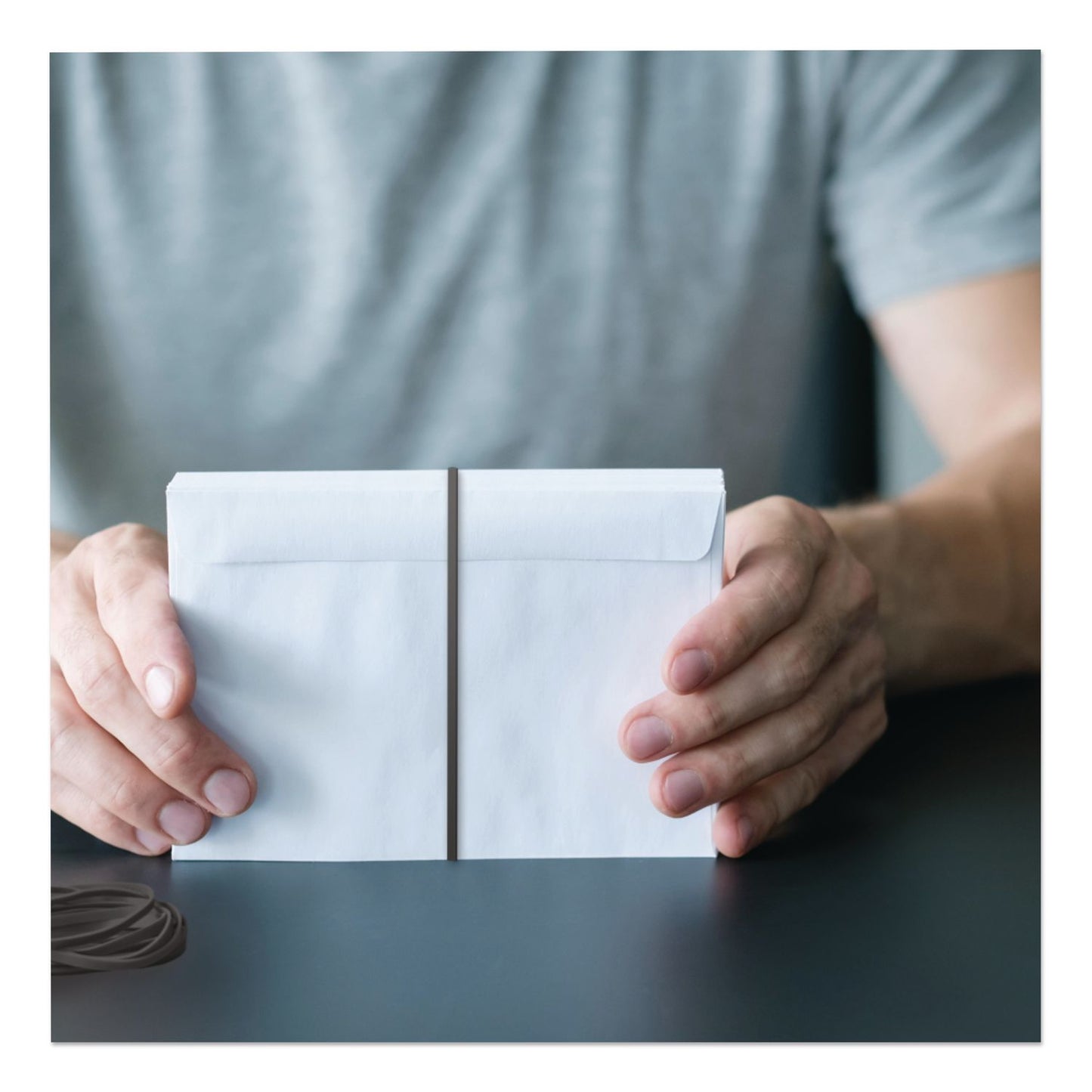 Alliance® Advantage Classic Black Rubber Bands, Size 33, 0.04" Gauge, 1 lb Box, 600/Box (ALL57335)