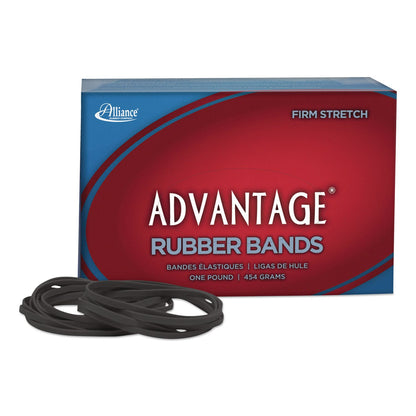 Alliance® Advantage Classic Black Rubber Bands, Size 33, 0.04" Gauge, 1 lb Box, 600/Box (ALL57335)