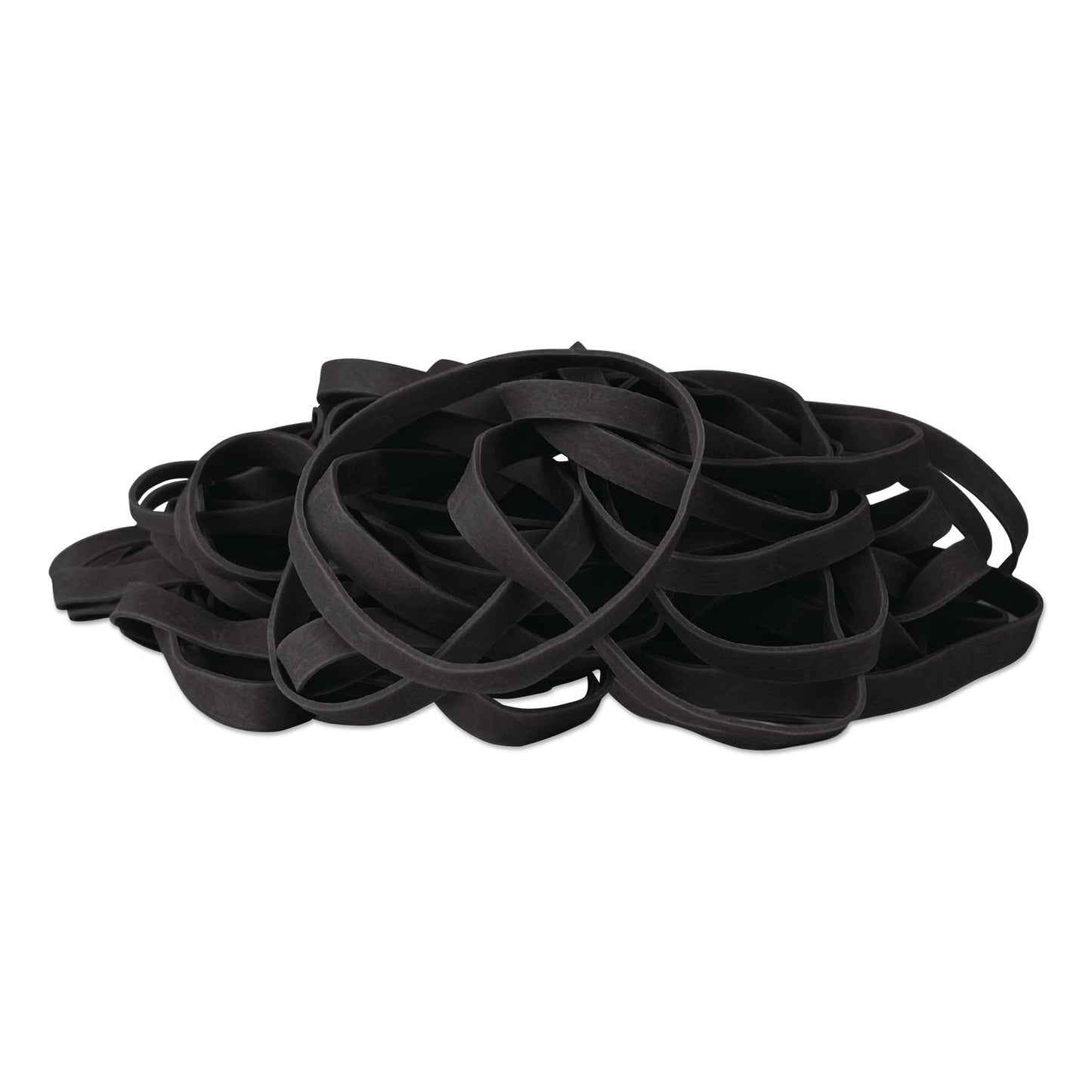 Alliance® Advantage Classic Black Rubber Bands, Size 64, 0.04" Gauge, 1 lb Box, 320/Box (ALL57645)
