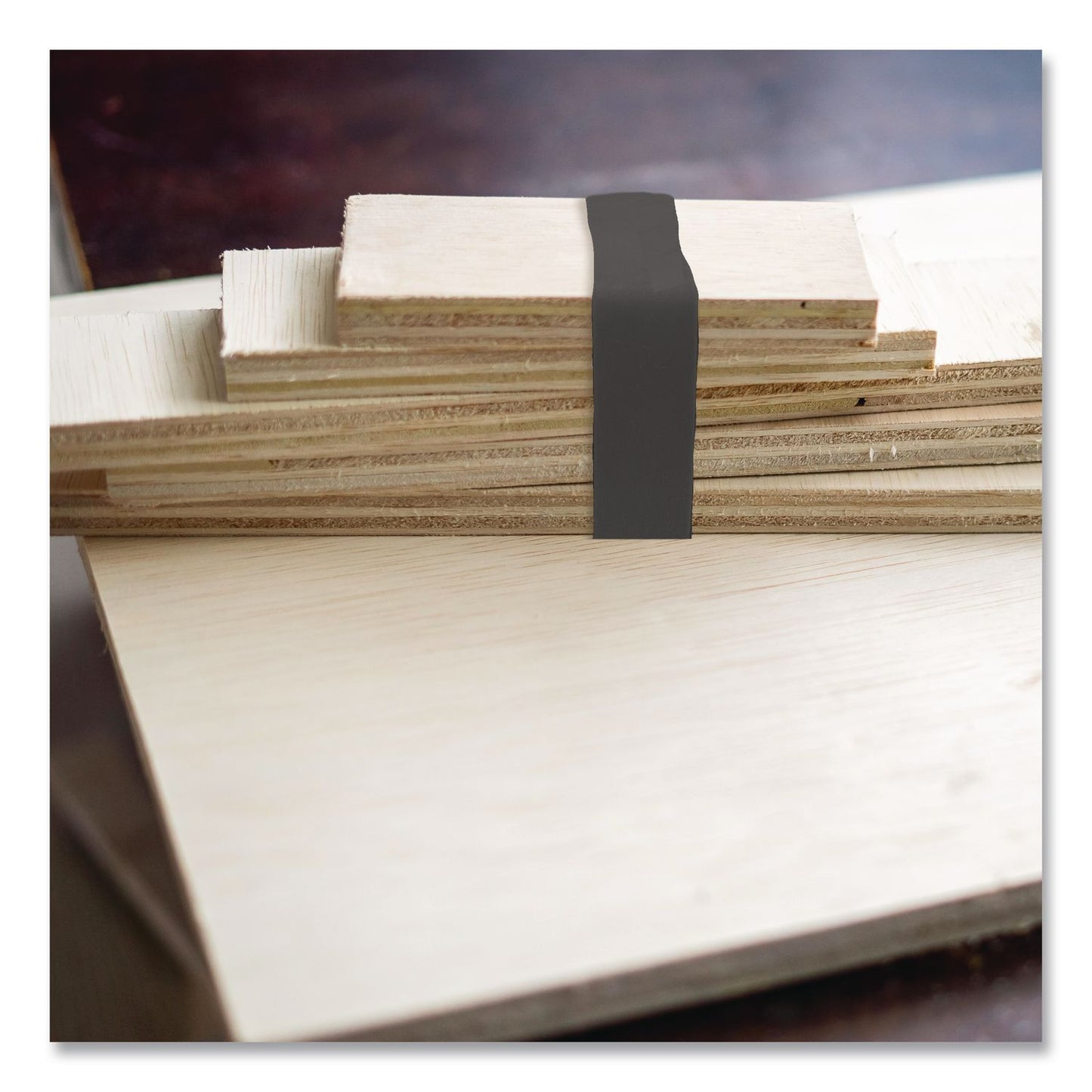 Alliance® Advantage Classic Black Rubber Bands, Size 107, 0.06" Gauge, 1 lb Box, 40/Box (ALL58075)