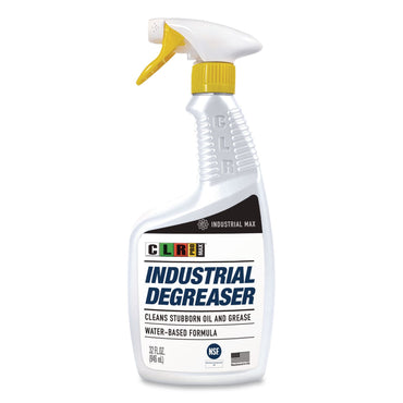 CLR PRO® MAX Industrial Degreaser, 32 oz Spray Bottle, 6/Carton (JELDGR32PROMCT)