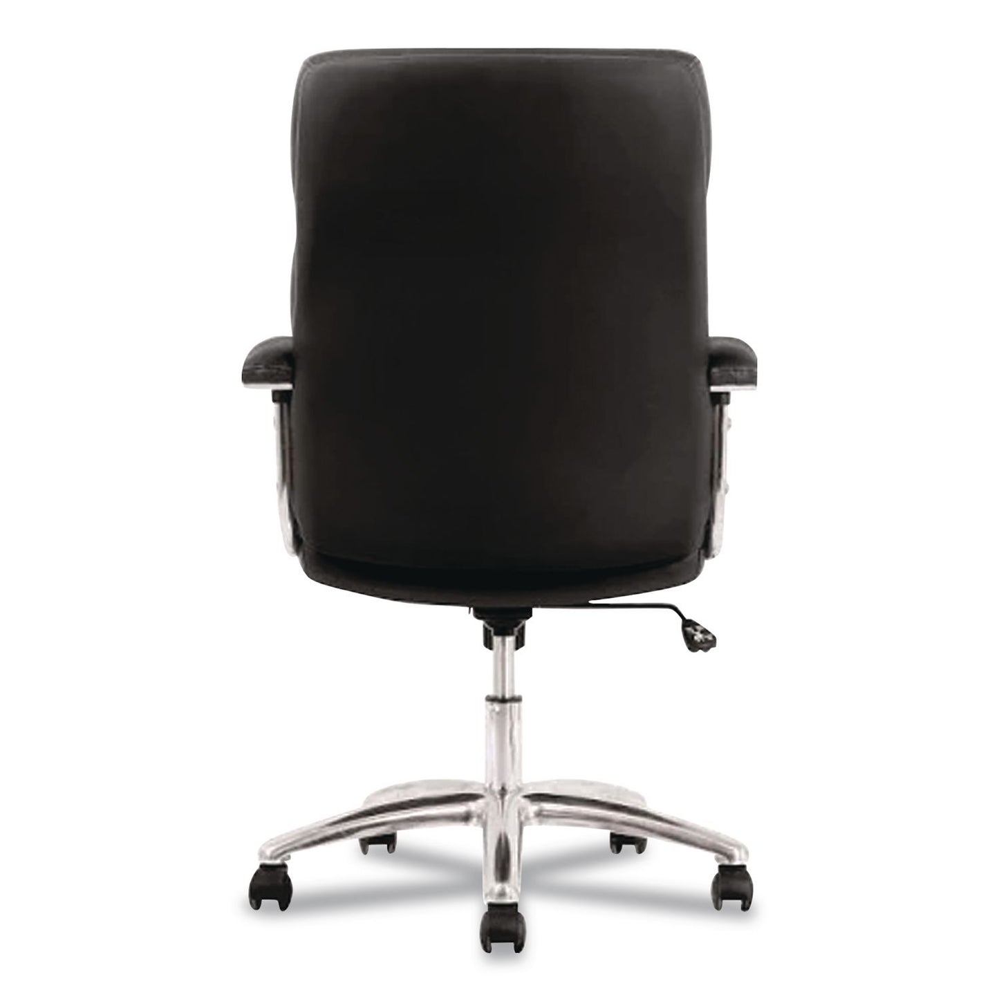 HON® HVL103 Executive High Back Chair, 18" to 21" Seat Height, Black Seat, Black Back, Chrome Base (BSXVL103SB11)