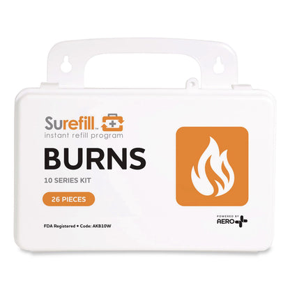 SUREFILL™ 10 Series Burn Kit, 26 Pieces, Plastic Case (AOHAKB10W)