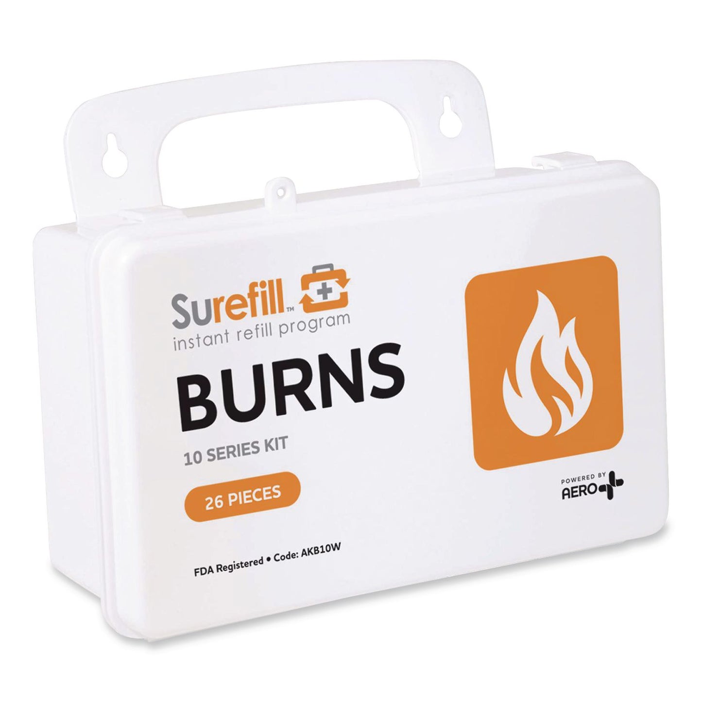 SUREFILL™ 10 Series Burn Kit, 26 Pieces, Plastic Case (AOHAKB10W)