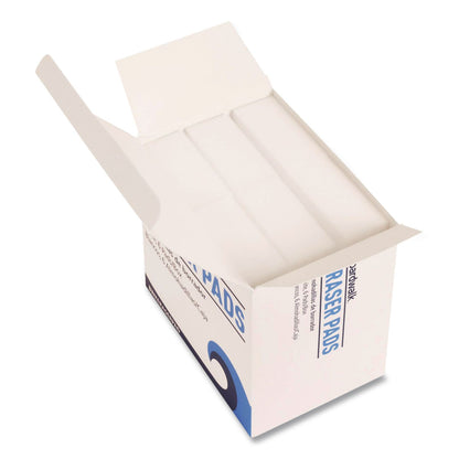 Boardwalk® Eraser Pads, 2.5 x 4.5, 1" Thick, White, 6 Pads/Pack, 6 Packs/Carton (BWKERASERPAD)