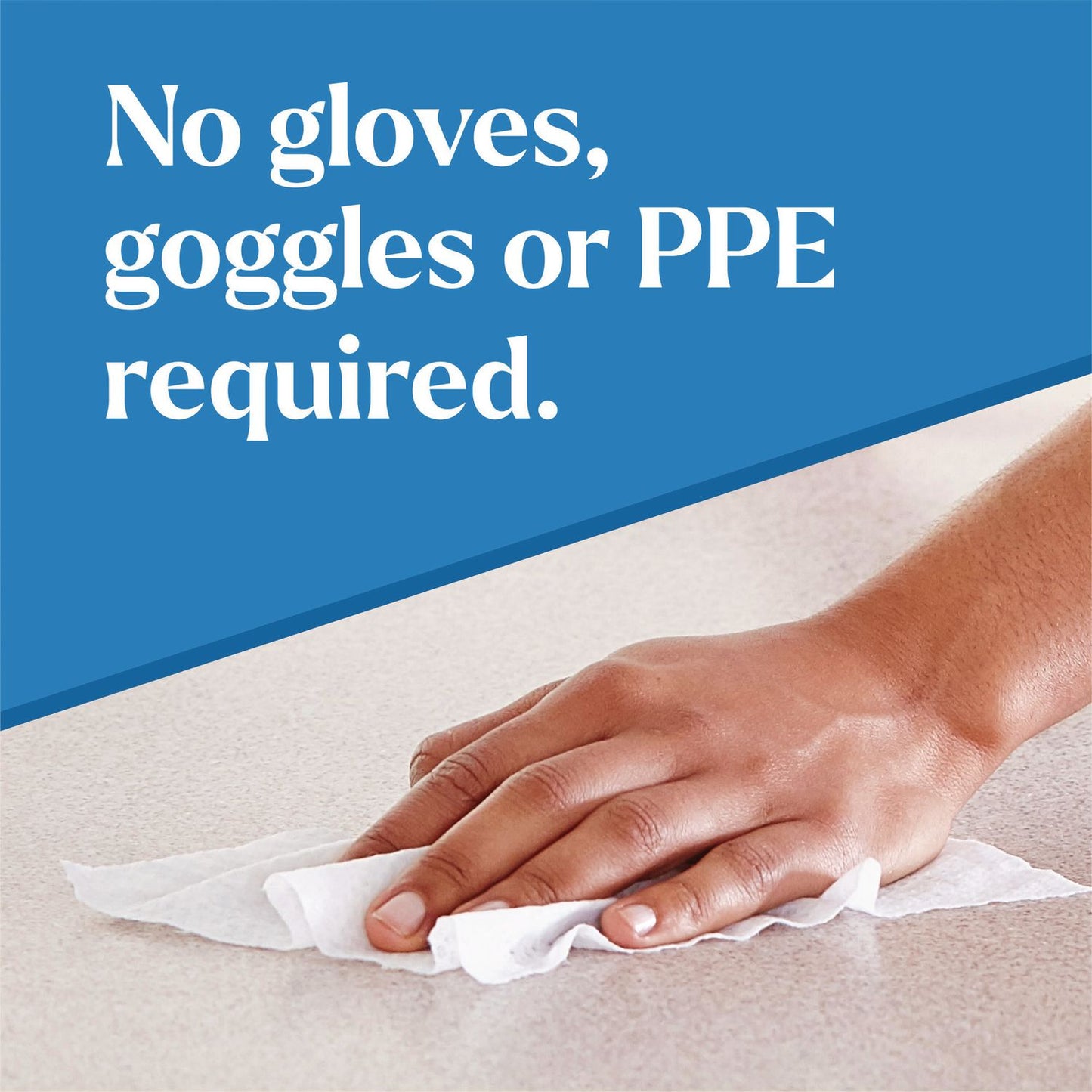 Clorox® CloroxPro EcoClean Disinfecting Wipes, 1-Ply, 7 x 8, Unscented, White, 3/Carton (CLO60787CT)