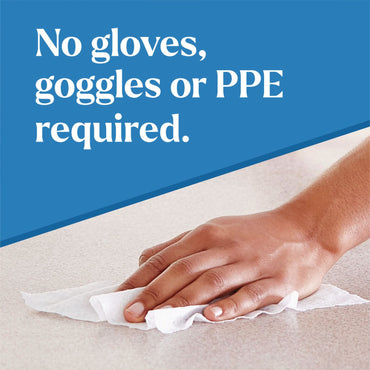 Clorox® CloroxPro EcoClean Disinfecting Wipes, 1-Ply, 7 x 8, Unscented, White, 3/Carton (CLO60787CT)