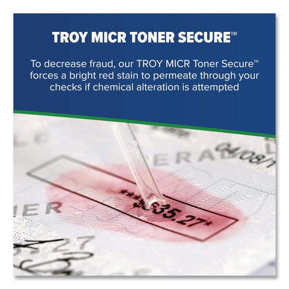 TROY® 02W1480A001 W1480X, High-Yield MICR Toner, Alternative for HP 02-W1480X-001, Black (TRS02W1480A001)