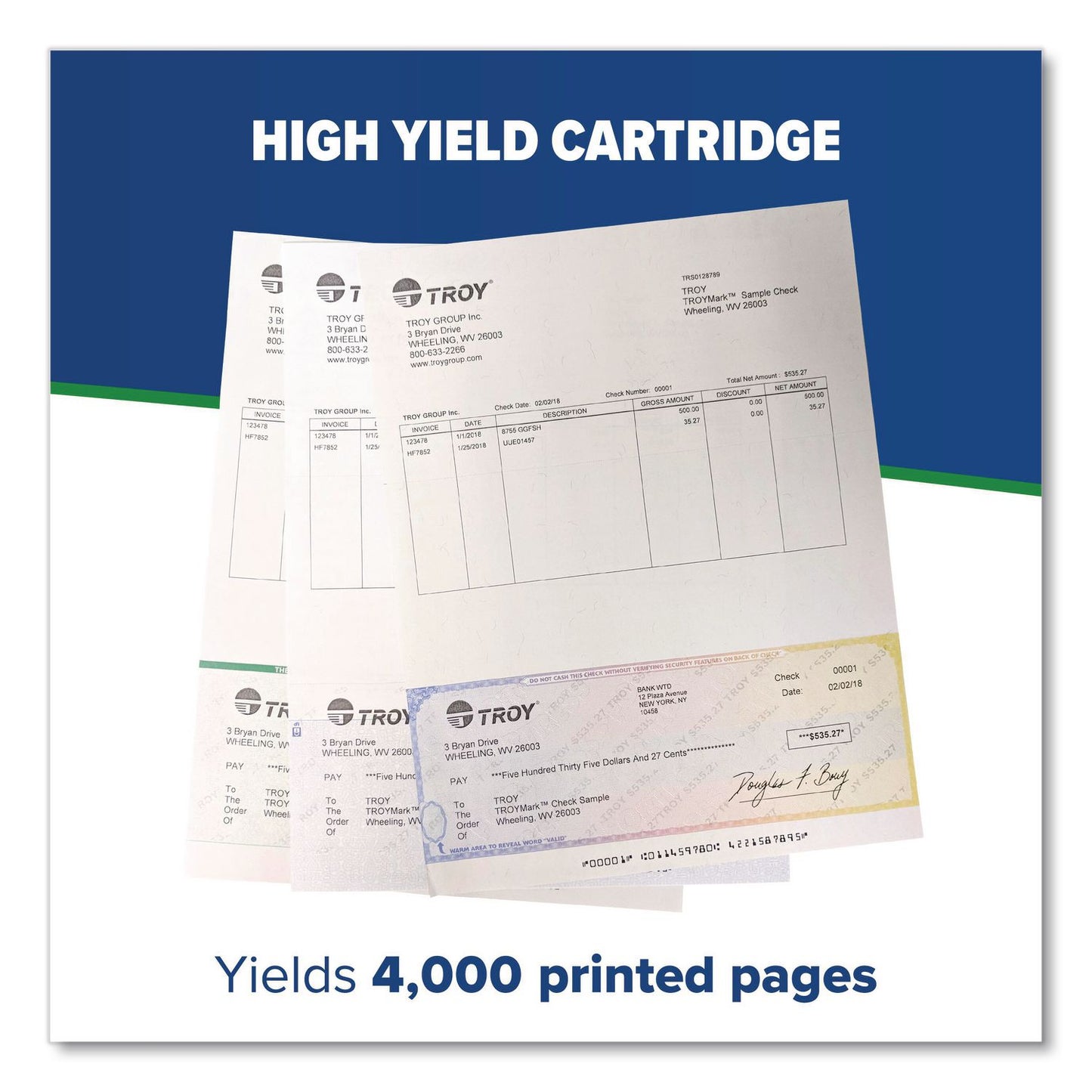 TROY® 02W1380X001 W1380X High-Yield MICR Toner Secure, Alternative for TROY/HP 02-W1380X-001, Black (TRS02W1380X001)
