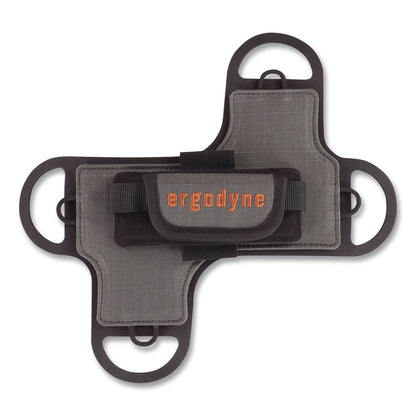 ergodyne® Squids 5549 Tablet Holder with Detachable Shoulder Strap, Fits Devices 9" to 12", 10.5" x 0.5" x 10", Gray (EGO19140)