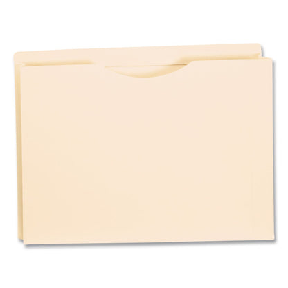 Pendaflex® Manila Reinforced File Jackets, 2-Ply Straight Tab, Letter Size, Manila, 50/Box (PFX22200)