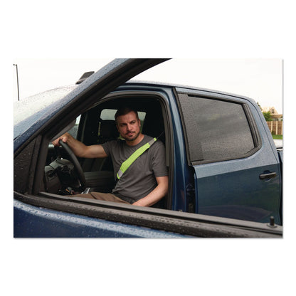 ergodyne® GloWear 8105 Hi-Vis Seat Belt Cover, 2.17" x 16.54", Lime (EGO29034)