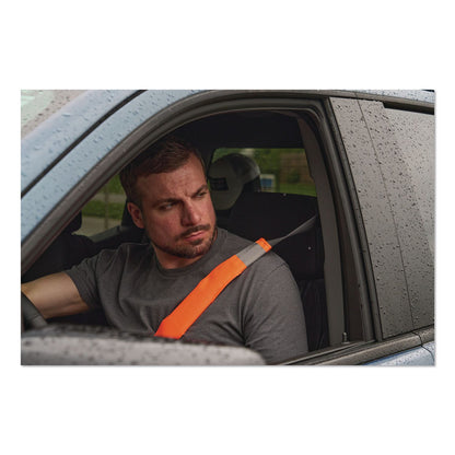 ergodyne® GloWear 8105 Hi-Vis Seat Belt Cover, 2.17" x 16.54", Orange (EGO29035)