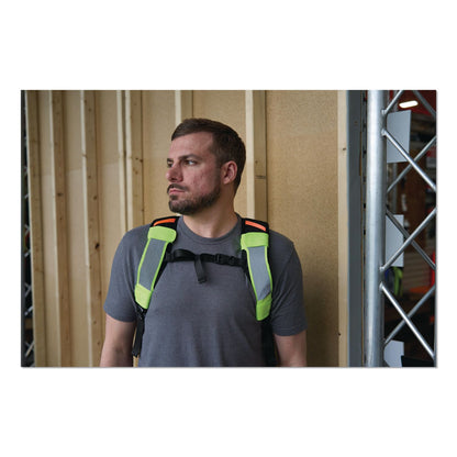 ergodyne® GloWear 8106 Hi-Vis Strap Cover, Lime (EGO29040)