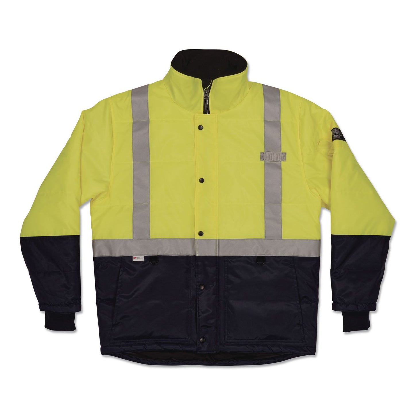 ergodyne® N-Ferno 6478 Class 2 Hi-Vis Freezer Jacket, X-Small, Lime (EGO41271)