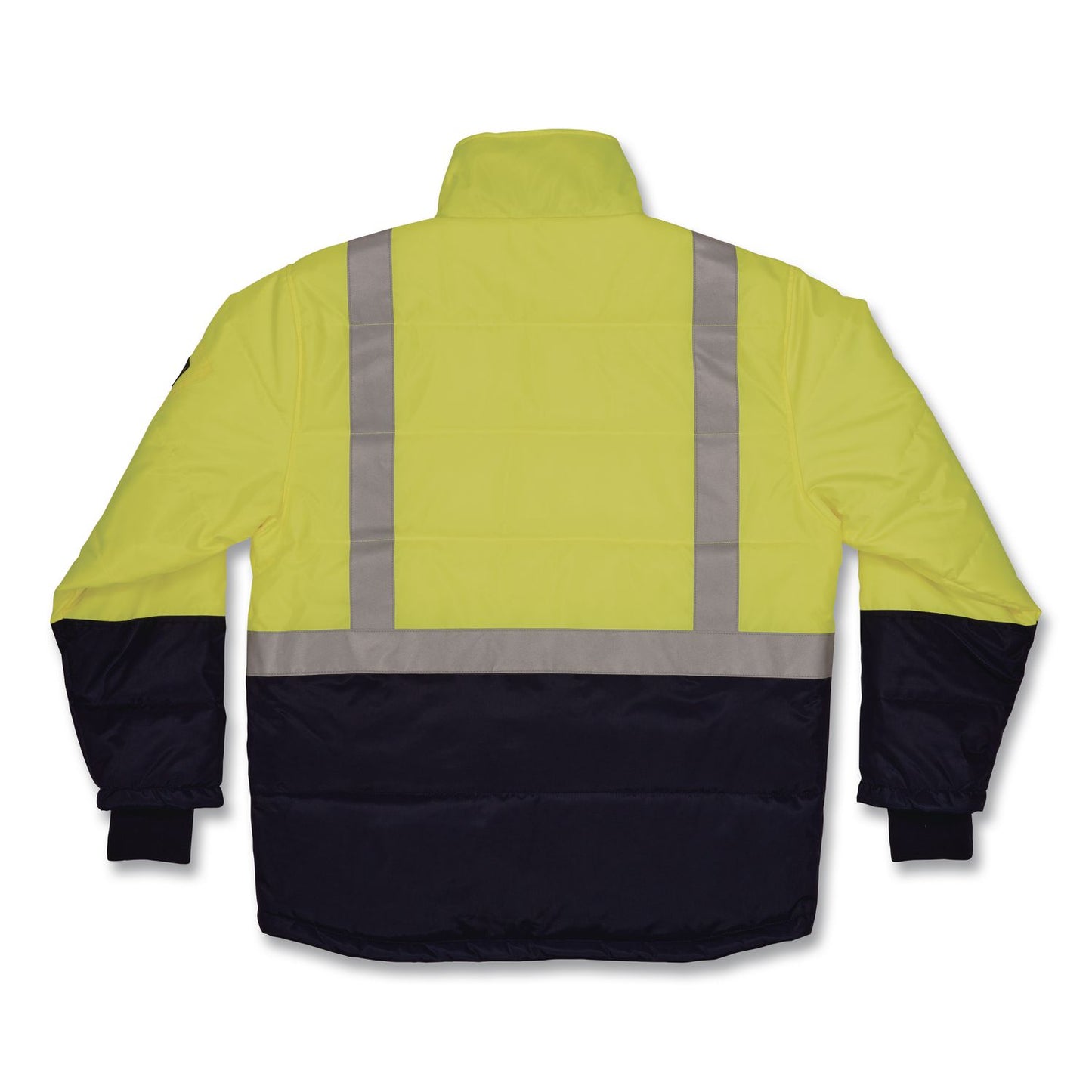 ergodyne® N-Ferno 6478 Class 2 Hi-Vis Freezer Jacket, 4X-Large, Lime (EGO41278)