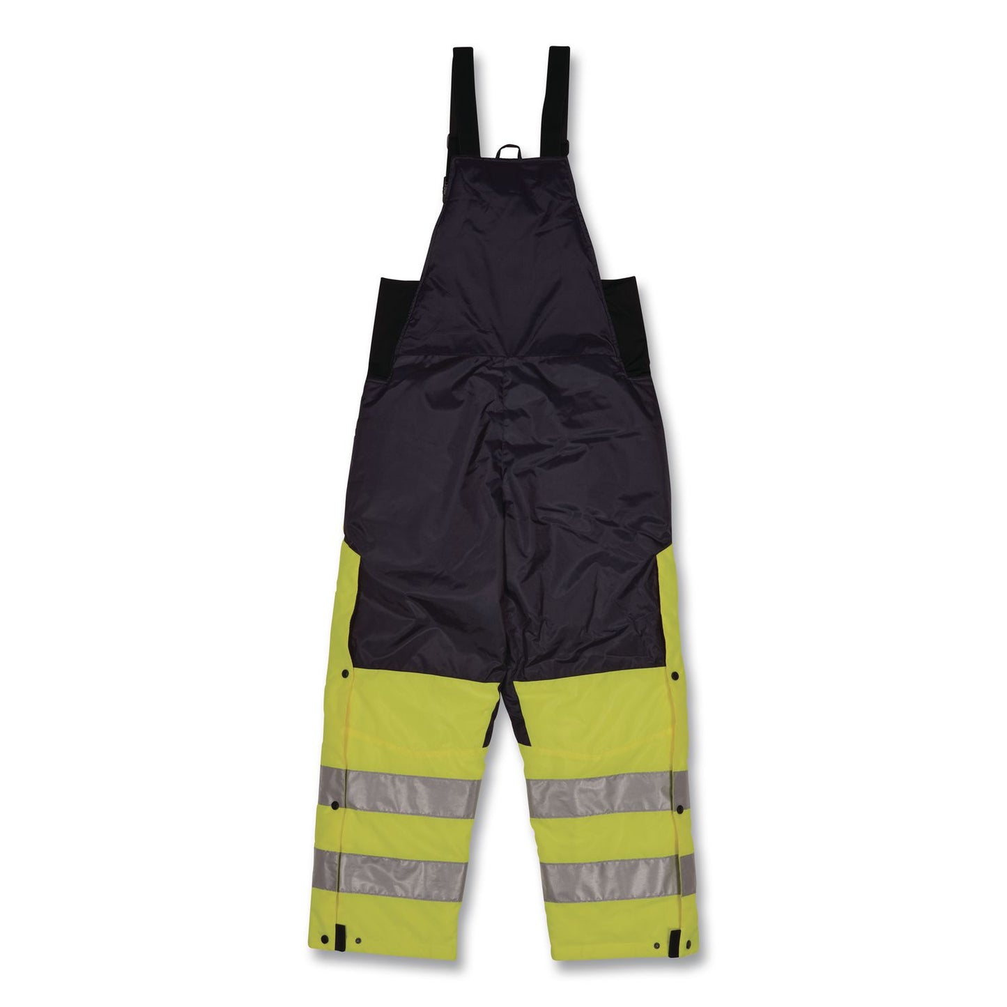 ergodyne® N-Ferno 6479 Hi-Vis Freezer Bib Overalls, X-Large, Lime (EGO41285)