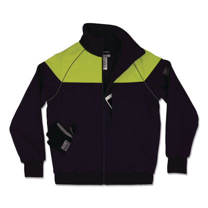 ergodyne® N-Ferno 6474 Insulated Cooler Jacket, Medium, Navy (EGO41293)