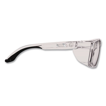 ergodyne® Skullerz SIXTEN Anti-Scratch/Enhanced Anti-Fog Safety Glasses with Side Shields, Clear Polycarbonate Frame/Lens (EGO58210)