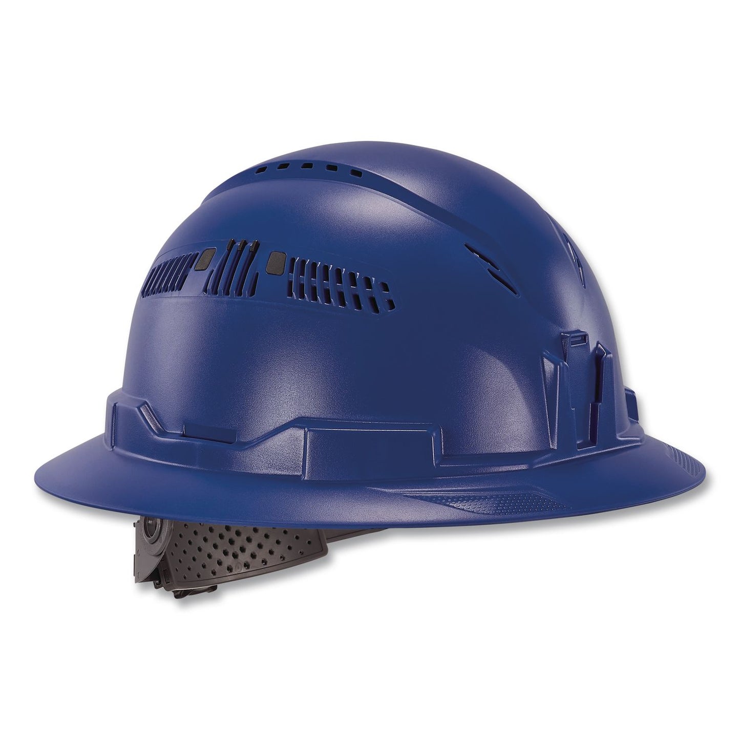 ergodyne® Skullerz 8964 Full Brim Class C Safety Helmet, 6-Point Ratchet Suspension, Blue (EGO60563)