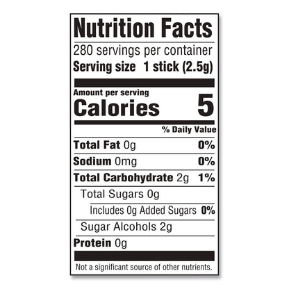 Wrigley's® Extra Polar Ice and Spearmint Sugar-Free Gum Variety Pack, Polar Ice/Spearmint, 35 Sticks/Pack, 8 Packs/Carton (GRR22002644)