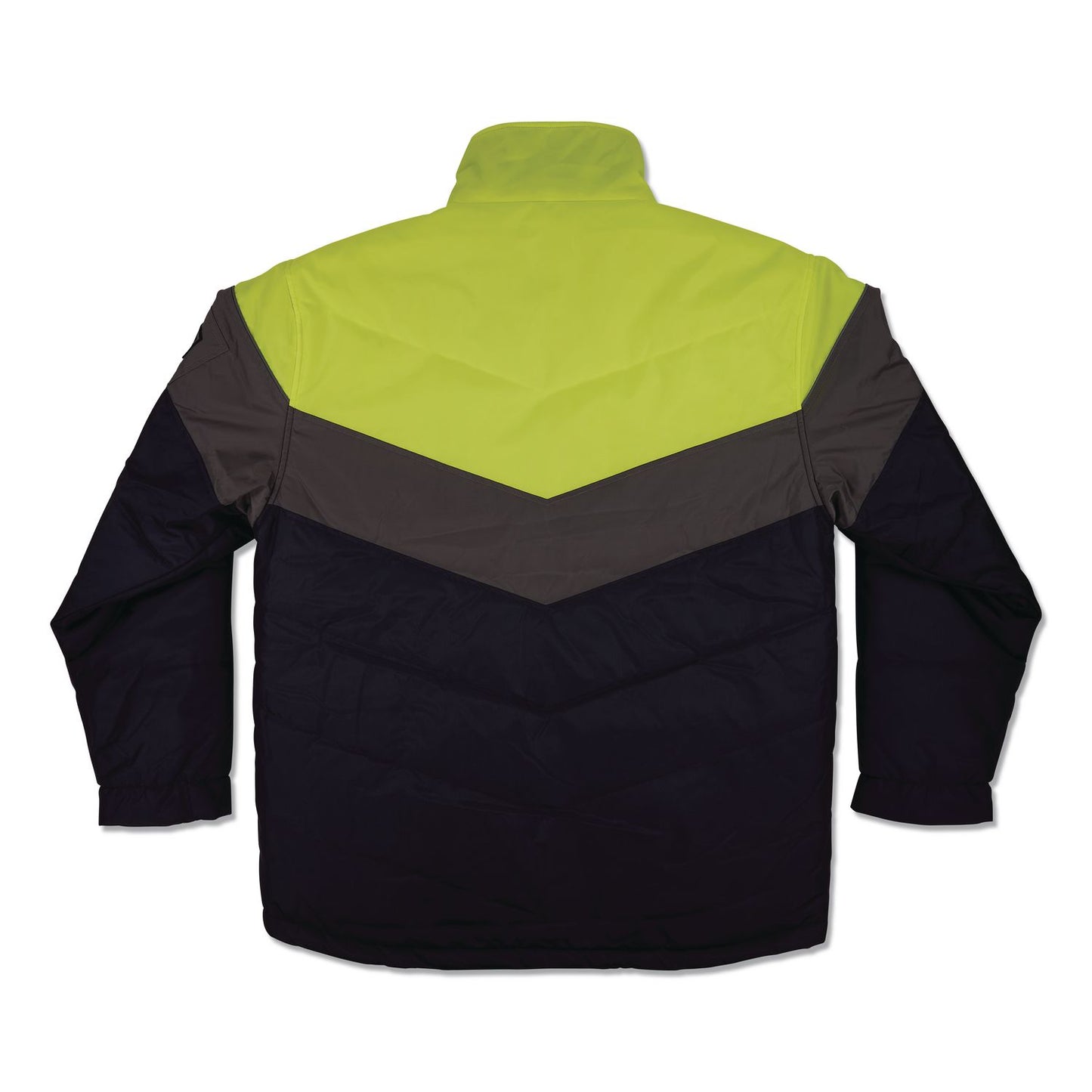 ergodyne® N-Ferno 6464 Insulated Freezer Jacket with AmpliFIRE Heat Reflective Lining, 5X-Large, Navy (EGO41139)