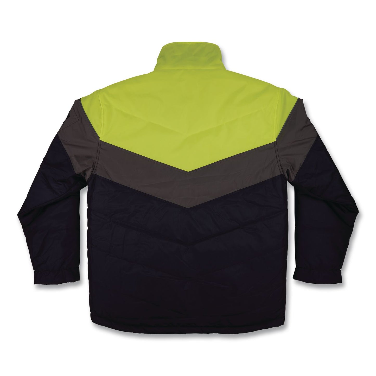 ergodyne® N-Ferno 6464 Insulated Freezer Jacket with AmpliFIRE Heat Reflective Lining, Medium, Navy (EGO41133)