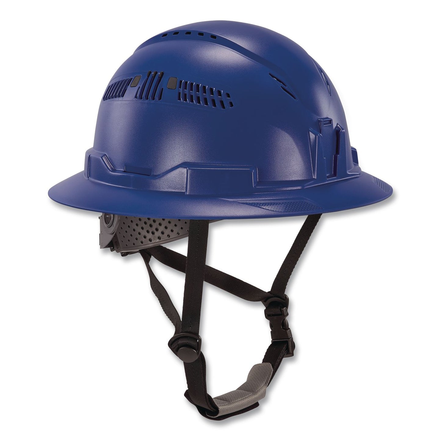 ergodyne® Skullerz 8964 Full Brim Class C Safety Helmet, 6-Point Ratchet Suspension, Blue (EGO60563)