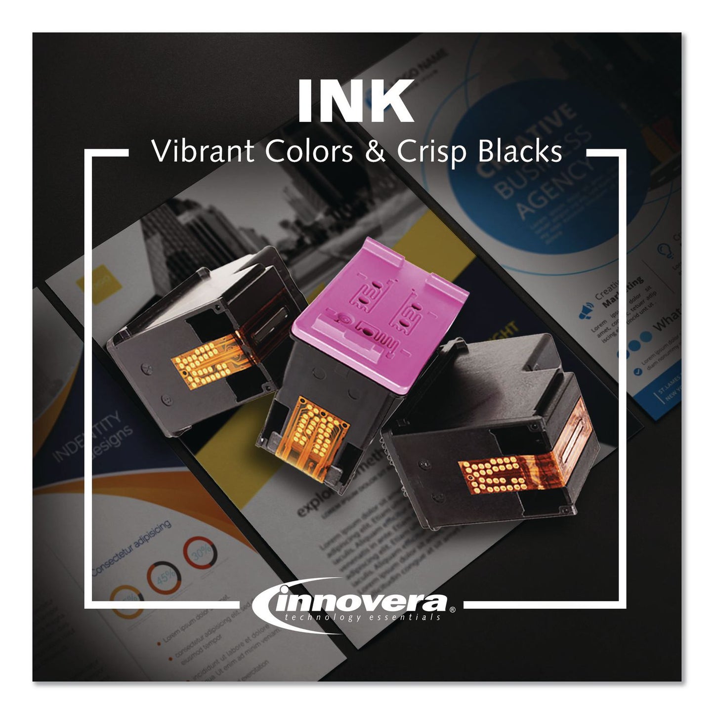 Innovera® Remanufactured Color High-Yield Ink, Replacement For CLI-246XL (8280B001), 300 Page-Yield (IVR8280B001)