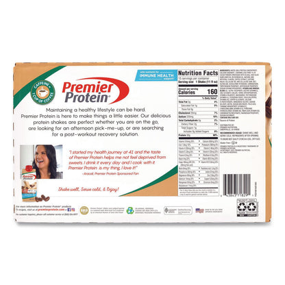 Premier Protein® Cafe Latte Shake, 11 oz Bottle, 15/Carton (GRR22002615)