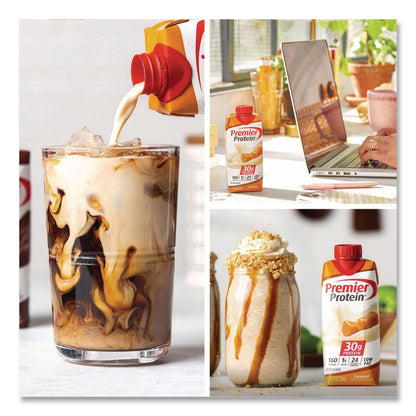 Premier Protein® Caramel Shake, 11 oz Bottle, 15/Carton (GRR22002616)