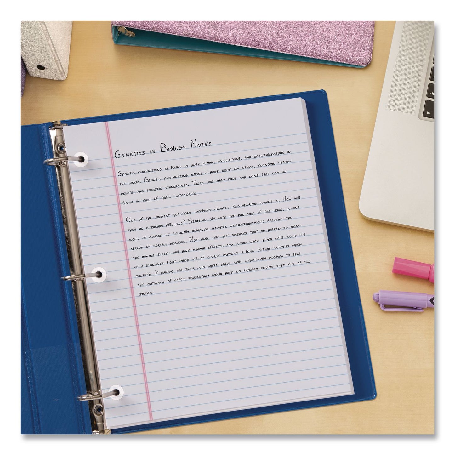 Avery® Hole Reinforcement Labels, 0.25 dia, White, 560/Pack (AVE6734)