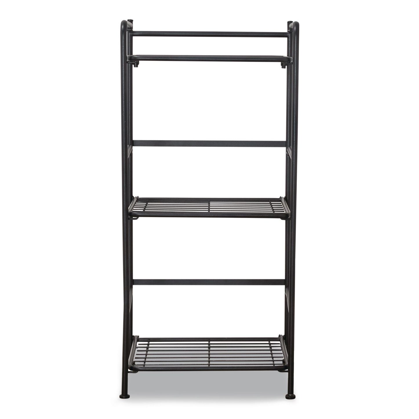 Advantus FlipShelf Three-Shelf Unit, 14.5w x 12d x 30.5h, Black (AVT2431834)