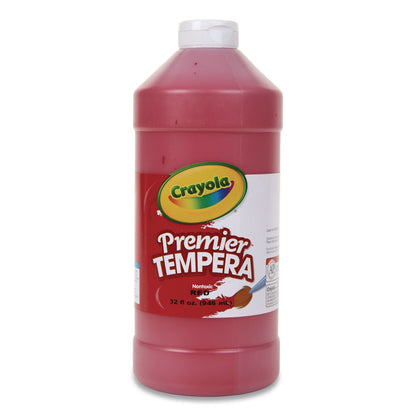 Crayola® Premier Tempera Paint, Red, 32 oz Bottle (CYO541232038)