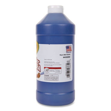 Crayola® Premier Tempera Paint, 32 oz Bottle, Blue (CYO541232042)