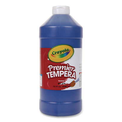 Crayola® Premier Tempera Paint, 32 oz Bottle, Blue (CYO541232042)