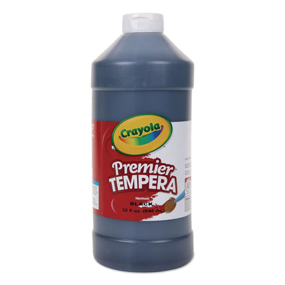 Crayola® Premier Tempera Paint, Black, 32 oz Bottle (CYO541232051)