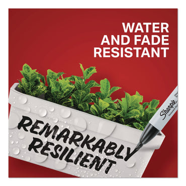 Sharpie® Chisel Tip Permanent Marker Medium Chisel Tip, Assorted Colors, 4/Pack (SAN38254)