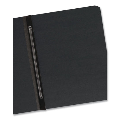 Smead Prong Fastener Pressboard Report Cover, Two-Piece Prong Fastener, 3" Capacity, 8.5 x 11, Black/Black, 25/Box (SMD2750883)
